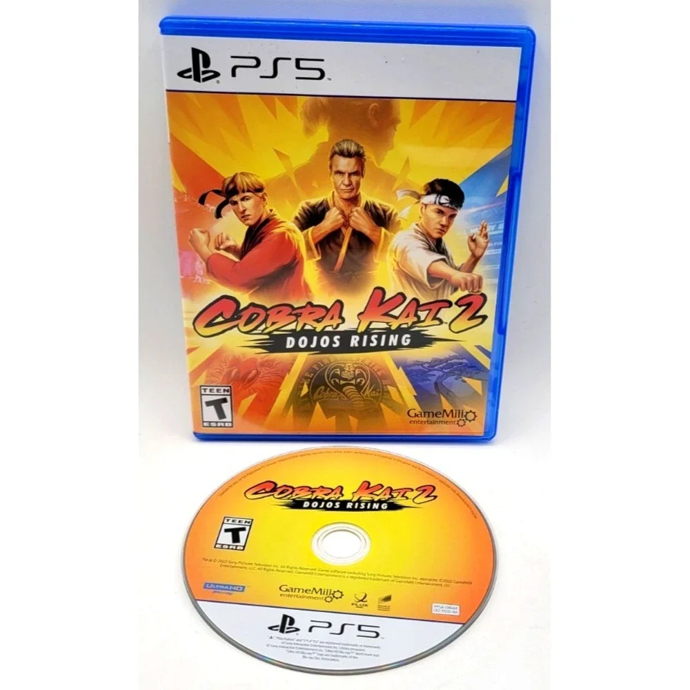 Cobra Kai 2: Dojos Rising PS5 Sony PlayStation 5 CIB COMPLETE IN BOX GAME MILL